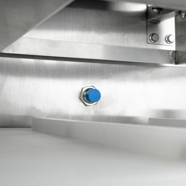 table top pan oil button